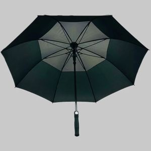 Parapluie de voyage semi-automatique moderne, impression personnalisée, transparent, coupe-vent, imperméable, golf, EVA - Product Image 2