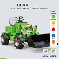 CE EPA Mini-Frontlader Diesel Kleinlader zum Verkauf 0,4 Tonnen 0,6 Tonnen Elektrischer Mini-Radlader
