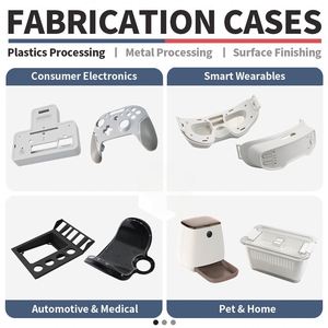 DICAI OEM, Piezas de Inyección de Plástico de Precisión con Logotipo y Colores Personalizados, Piezas de Repuesto de Carcasa Rígida de PA66, ABS, PP, PC, PMMA - Product Image 4