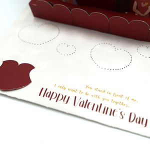Buon prezzo <span class=keywords><strong>castello</strong></span> <span class=keywords><strong>di</strong></span> alta qualità sul Cloud Pop-Up Card 3D per san valentino piccola quantità biglietto <span class=keywords><strong>di</strong></span> san valentino - Product Image 2