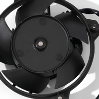 Ventilateur de refroidissement de pompe à eau pour moto, 12V, 4 pouces, 0,9a, faible puissance, haute efficacité, pour moto et Scooter