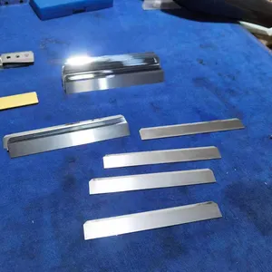 Özel şekilli kesme kağıt bıçak yüksek karbon çelik/420J uzun ince bıçak