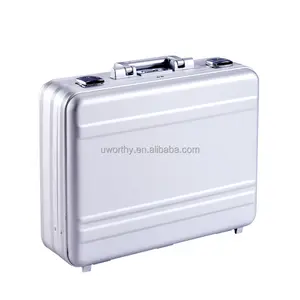 High Quality Portable Custom TSA Combination Lock 18 Inches Hard Side Aluminum Notebook Attache Briefcase For Business