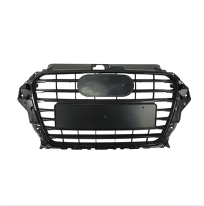Rejilla Delantera Central para <span class=keywords><strong>Audi</strong></span> <span class=keywords><strong>A3</strong></span> 2014-2016 Sedán, Nueva, Negra, de Plástico, Repuesto Original para Auto 8V3853651VMZ 8V3853651AVMZ - Product Image 1