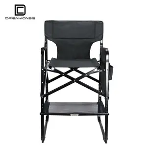 Dreamcase Best seller Metal Makeup High Hxykyy Folding Headrest Artist Canvas Director Chair