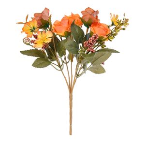 Bunga Krisan Putih Buatan Dekoratif Klasik, Laris Manis, untuk Dekorasi Pernikahan, Rumah, dan Taman - Product Image 4