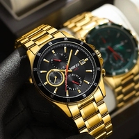 Montre de sport unisexe personnalisée avec logo, mouvement à quartz en acier inoxydable, cadran en verre, lumineuse, pour la plongée