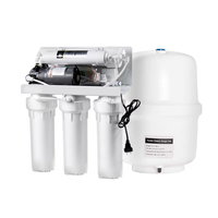 Système de purification d'eau RO à 5 étapes pour filtre à eau domestique avec réservoir en acier, personnalisation multi-niveaux disponible