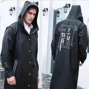 Factory Direct Sales Waterproof Long Rain Coat Raincoat