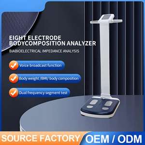 Báscula Inteligente ABS con Pantalla Táctil de Cristal Líquido, Monitor de Composición Bioeléctrica BIA de 8 Sensores, Báscula de <span class=keywords><strong>Grasa</strong></span> Corporal - Product Image 2