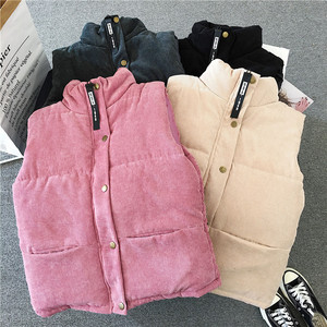 Femmes transfrontalier automne hiver épaissi gilet tout match vêtements d'extérieur décontractés avec <span class=keywords><strong>grande</strong></span> <span class=keywords><strong>taille</strong></span> <span class=keywords><strong>sans</strong></span> <span class=keywords><strong>manches</strong></span> veste mode gilet - Product Image 1