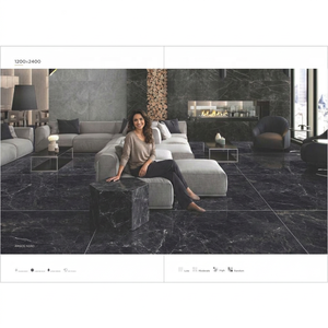 Losas de piedra sinterizada Aramani Brown de 1200x2400 mm para paredes y pisos interiores de casas de lujo - Product Image 4