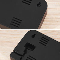 Jam Dinding Digital LED Modern Grosir, Kecerahan Dapat Diatur, Tampilan Waktu, Tanggal, Hari, dan Suhu untuk Dekorasi Rumah, Kantor, Kamar Tidur
