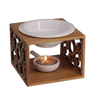 Portavelas de Cerámica Vacío, Redondo, Blanco y Amarillo, Hecho a Mano, con Logotipo Personalizado, Económico, para Decoración del Hogar - Product Image 5