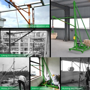 Строительное подъемное оборудование, надежный и прочный подъемный мобильный маленький мини-кран - Product Image 5