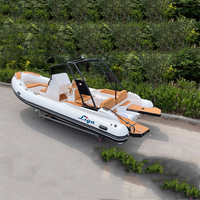 Liya 22ft Rib Boat 680 avec bateau sous-marin Light Central Console Boat