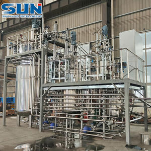 Bioréacteur liquide automatique à 3 étages de 500 à 5000 à 50000 L avec agitation mécanique PLC, équipement de fermentation pour enzymes - Product Image 1