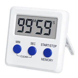 Multifunctionele Elektronische Timer Magnetische Digitale Timers Grote Lcd-Display Countdown Timer