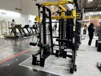 TZ-Q1090 Machine de gymnastique intérieure complète multifonctionnelle Smith Machine force exercice Triceps pratique métal Durable