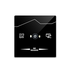 Proximidad 13,56 MHz RFID Lector de código QR para exteriores Integrado NFC Smart Wiegand26 Torniquete Escáner de código QR Lector de control de acceso - Product Image 1