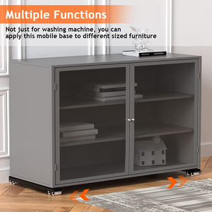 Base Móvil Universal Extensible y Ajustable de Alta Resistencia con Capacidad de 660 Libras <span class=keywords><strong>para</strong></span> Refrigerador, Lavadora y Soportes - Product Image 3