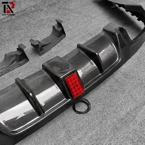 <span class=keywords><strong>Spoiler</strong></span> Posteriore in Fibra di Carbonio Stile B con Luce Freno per <span class=keywords><strong>Mercedes</strong></span> CLS-Class W257 - Product Image 6