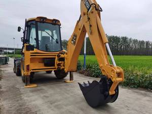 รถตักล้อยาง JCB สีเหลือง มือสอง เครื่องจักรก่อสร้าง เครื่องยนต์ เกียร์ มอเตอร์ ปั๊ม แบริ่ง น้ำหนัก 7702 กก. แหล่งกำเนิดอันฮุย 0-2000 ชั่วโมง พร้อมรายงาน - Product Image 2