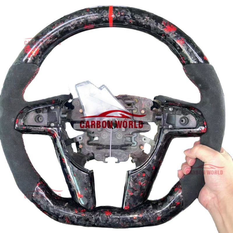 Carbono forjado + Alcantara