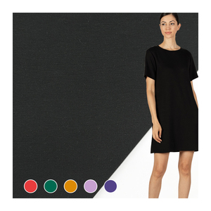 Proveedor Chino de Tela de <span class=keywords><strong>Punto</strong></span>, 91% Algodón, 9% Elastano, Material Sólido, Tela de <span class=keywords><strong>Punto</strong></span> Sencillo para Niños - Product Image 1