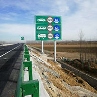 Panneaux routiers personnalisés en aluminium hautement réfléchissants, autocollants de signalisation routière, panneaux de signalisation pour la sécurité routière et les avertissements