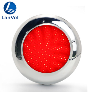 Lampe LED subaquatique pour <span class=keywords><strong>piscine</strong></span> LanVol Factory AC/DC12V 18W/24W24W 316SS, <span class=keywords><strong>eau</strong></span> salée, IP68, RGBW, montage mural - Product Image 5