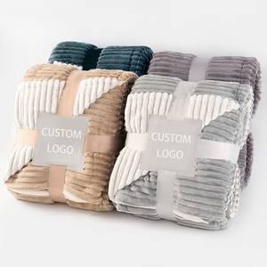 Bespoke thiết kế giáng sinh tartan flannel chăn kẻ sọc bền vững lưới flannel berber sherpa lông cừu tùy chỉnh ném chăn - Product Image 6