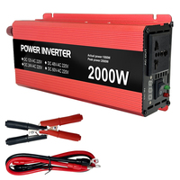 1600W 2000W 2600W onde sinusoïdale pure Dc12v 24v 48v 60v à Ac 220v 50hz 60hz onduleur convertisseur de puissance pour transformateur de tension de voiture