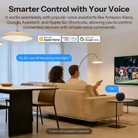 Interruptor de Pared Inteligente SONOFF Orb-MW2 Matter sobre WiFi de 2 Canales, 16A, Carga Total de Doble Canal, Modo de Relé Desconectable, Control Remoto MINI-2GS-E