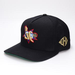 <b>Snapback</b> <b>Cap</b> Hat Custom 3D Embroidery logo Structured Acrylic Hat - Product Image 2
