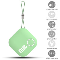 Smart Tag Nut 2 Pelacak Anti-Hilang Pencari Kunci Pelacak Dompet Tas Kunci Pelacak Hewan Peliharaan Anjing Lokator Alarm Patch GPS Locator