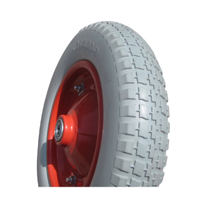 व्हीलबैरो हैंड ट्रक के लिए 13 इंच 3.25-8 पेशेवर फैक्ट्री पॉलीयूरेथेन पु फोम पहियों - Product Image 3