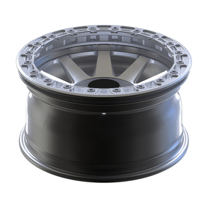 Jantes 4x4 tout-terrain à déport négatif <span class=keywords><strong>40</strong></span> ET pour SUV et voitures de sport, 16, 17, 18, 19, 20 pouces, entraxes 5x139.7 et 6x139.7 - Product Image 2
