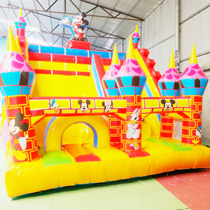 Castillo Inflable para Niños, Instalaciones de Entretenimiento Populares para <span class=keywords><strong>Fiestas</strong></span>, Tobogán Acuático Inflable, Castillo Inflable al por Mayor - Product Image 2