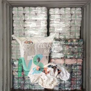 Trapos de Algodón 100% Puro Blanco para Limpieza Industrial, Trapos de Algodón Mezclado para Limpieza Industrial - Product Image 1