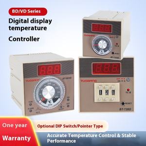 Промышленный терморегулятор 72VD96BD OEM/ODM с цифровым дисплеем, пластиковой ручкой, регулируемым переключателем и сигнализацией высокой температуры - Product Image 2