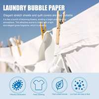 Feuilles de lessive personnalisées sous marque privée, prix usine, écologiques, biodégradables, fabricant OEM