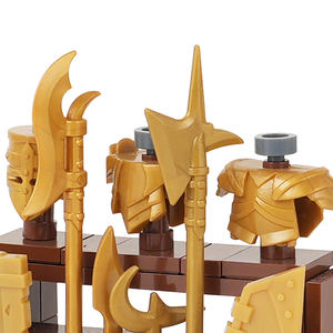 Nouveaux ensembles <span class=keywords><strong>de</strong></span> blocs <span class=keywords><strong>de</strong></span> construction <span class=keywords><strong>de</strong></span> modèles <span class=keywords><strong>de</strong></span> guerres <span class=keywords><strong>de</strong></span> la Seconde <span class=keywords><strong>Guerre</strong></span> mondiale, supports d'armes militaires médiévales, jouets <span class=keywords><strong>de</strong></span> puzzle pour enfants - Product Image 5