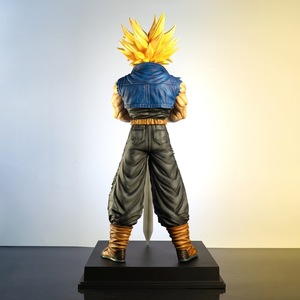 Statue debout <span class=keywords><strong>Super</strong></span> <span class=keywords><strong>Saiyan</strong></span> Trunks Dragon Bell GK en PVC, figurine d'anime avec épée, décoration de bureau, vente en gros - Product Image 2