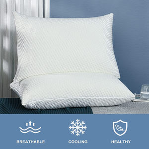 Oreiller de <span class=keywords><strong>lit</strong></span> en mousse à mémoire de forme, réglable, lavable, en vrac, ergonomique, oem - Product Image 6