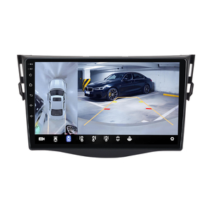 Junsun Radio de coche Android con Chip Qualcomm para Toyota RAV4 RAV <span class=keywords><strong>4</strong></span> 2007 2008-2011 Apple CarPlay estéreo 360 Cámara 1,8 Ghz - Product Image 1