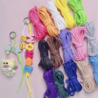 Fil ciré coréen 1-1,5-2 mm, cordon, corde, sangle, collier, perle pour la fabrication de bijoux
