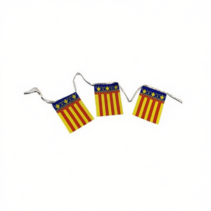 Valencia Banner 14x21cm 10m 18pcs Flag String Decorations - Product Image 1
