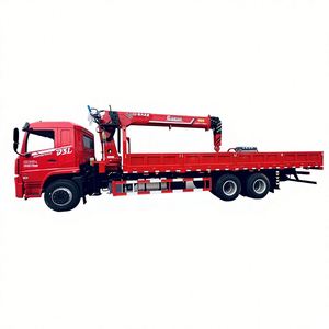 Grue montée sur camion Dongfeng 6X4 Chengli Changwei 12 tonnes à flèche articulée 5 sections - Product Image 1