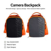 Sac à appareil photo en nylon Oxford, sac de rangement à bandoulière, sac de protection pour appareil photo de voyage en plein air